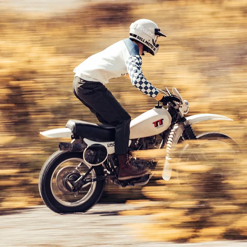 DEUS EX MACHINA / CREW CHEX MOTO JERSEY / DUSTY BLUE-4