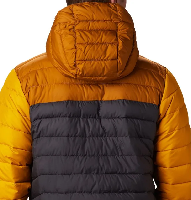 Columbia / Powder Lite Hooded Jacket / Shark Burnished Amber-3