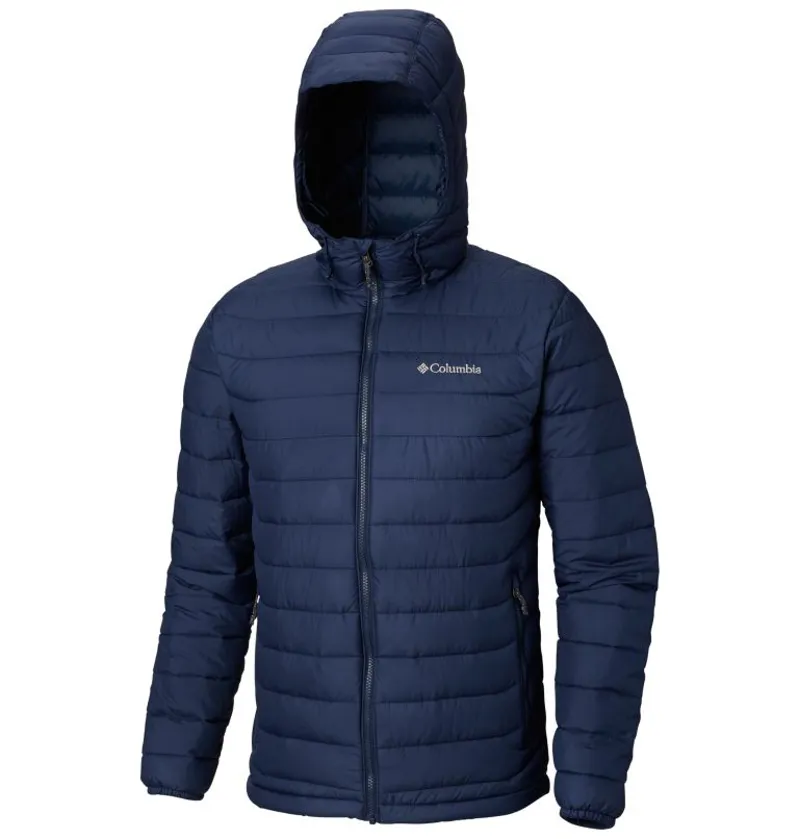 Columbia / Powder Lite Hooded Jacket / Collegiate Navy-3