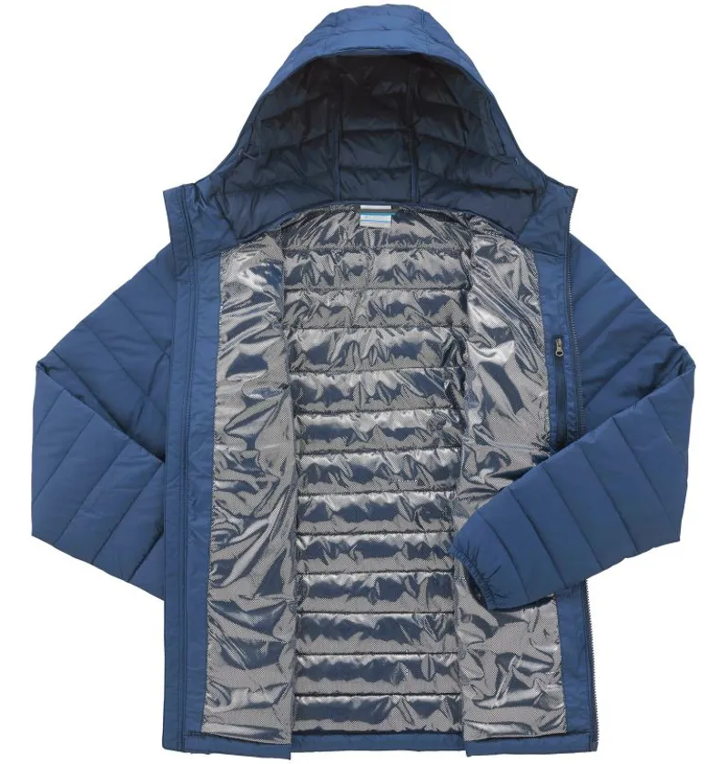 Columbia / Powder Lite Hooded Jacket / Collegiate Navy-1