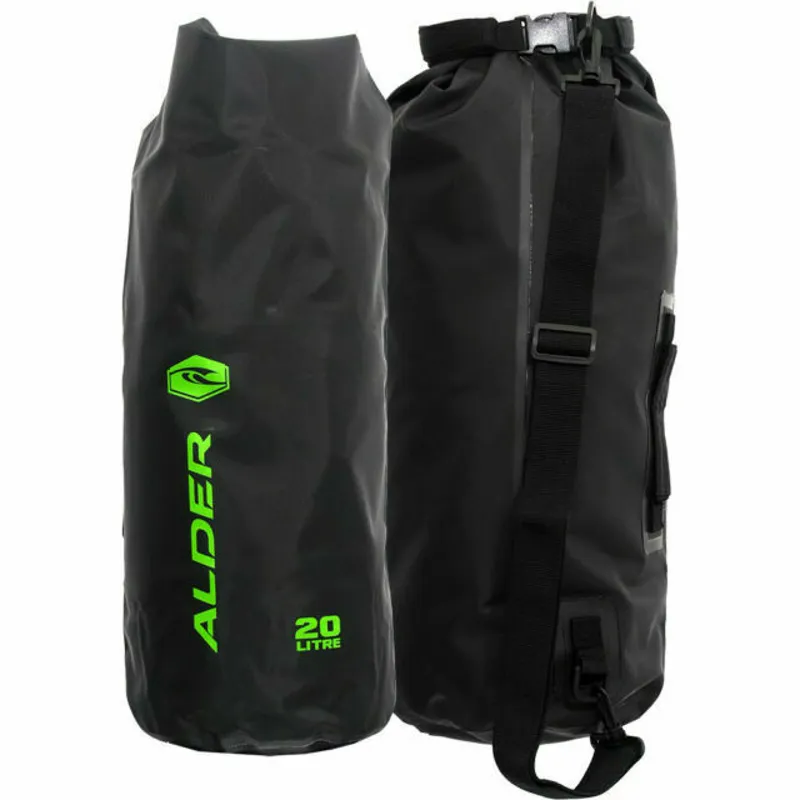 Alder / 20 Litre Dry Bag / Black