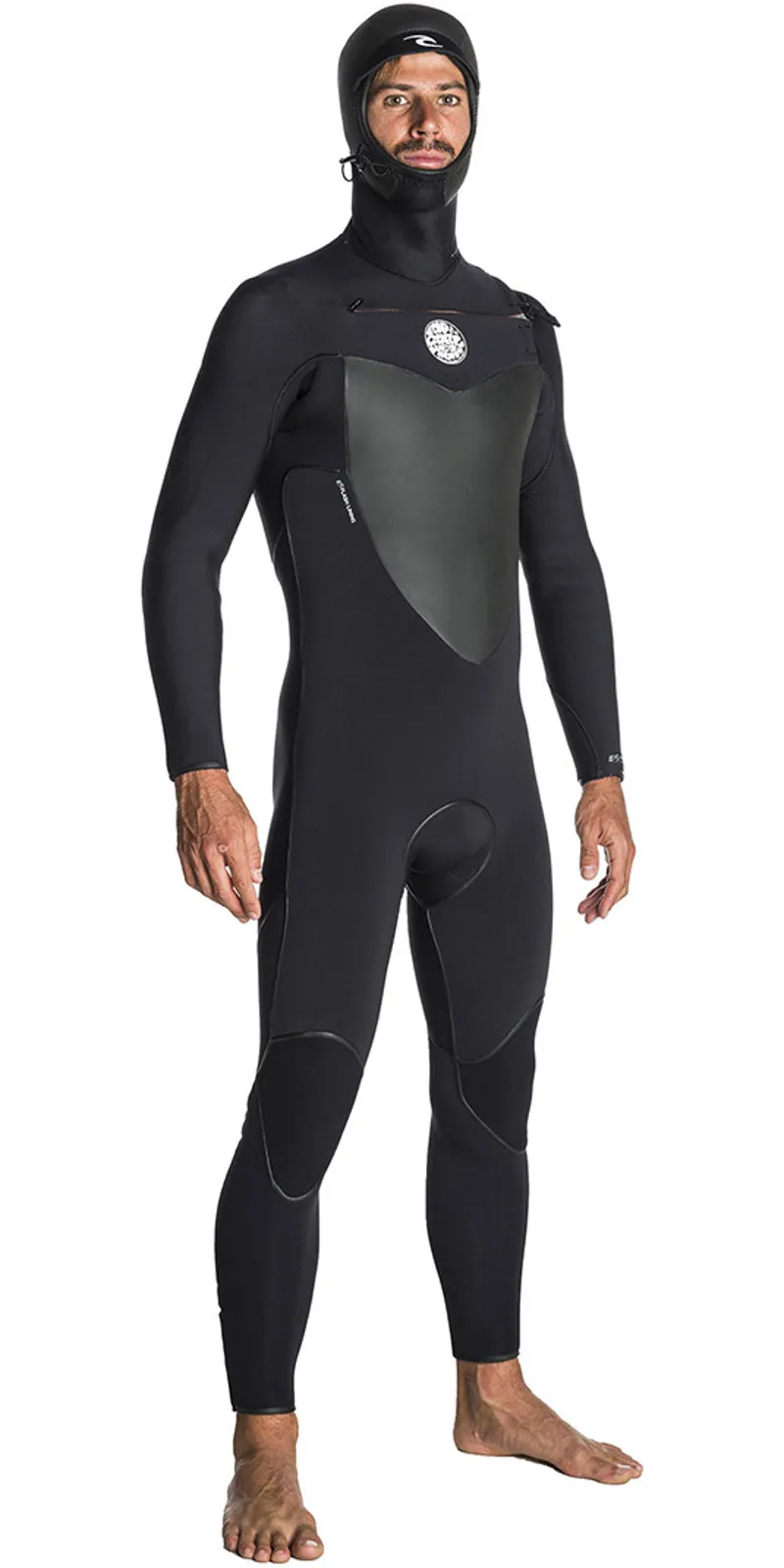 Rip Curl / Flashbomb 6/4 Hooded 2018/19 / Black