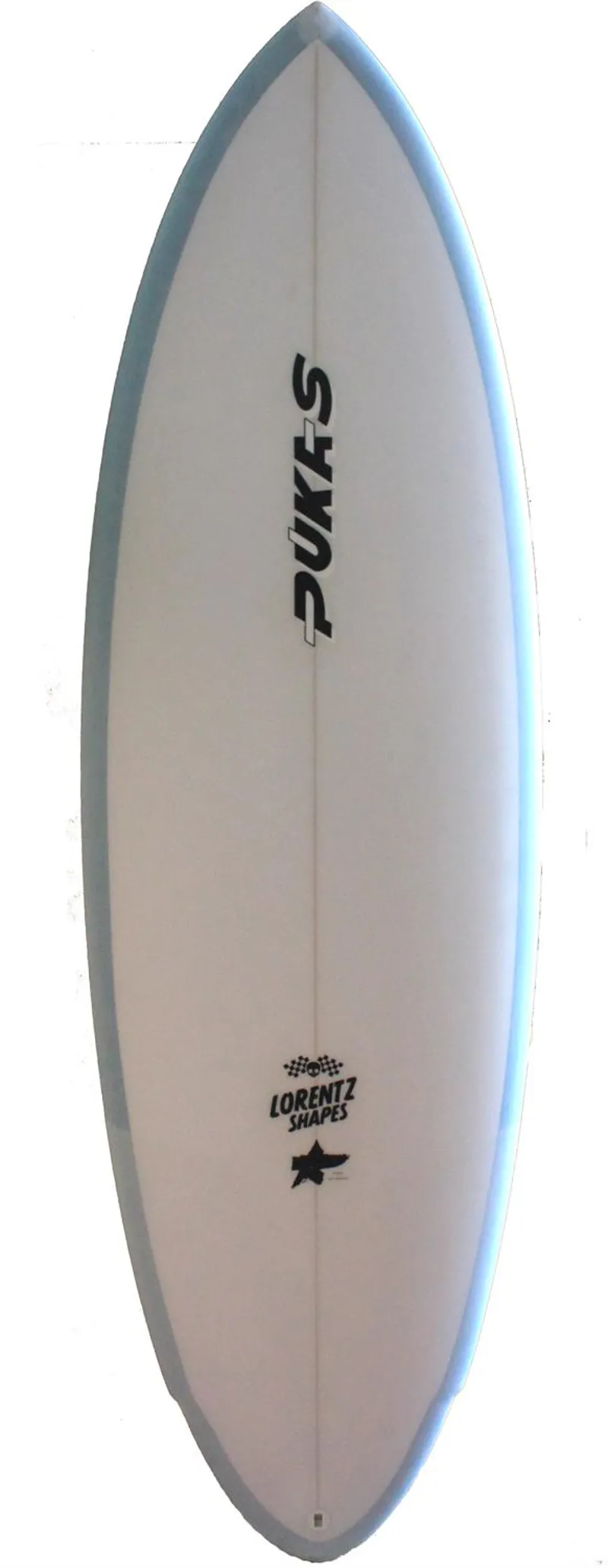 Pukas / 5ft 9in Plan B Glassed on twin fin