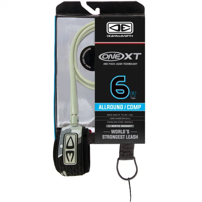 Ocean and Earth / 6ft All Round Comp XT Leash / Camo