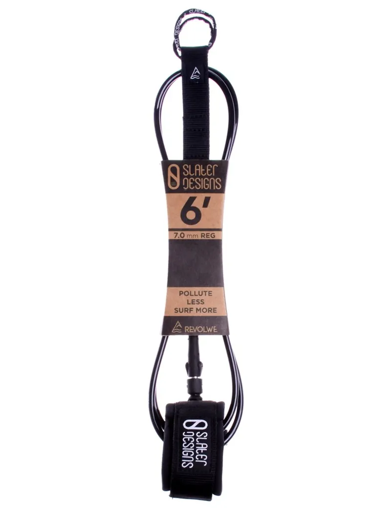 Slater Designs / 6ft Regular Leash / Black