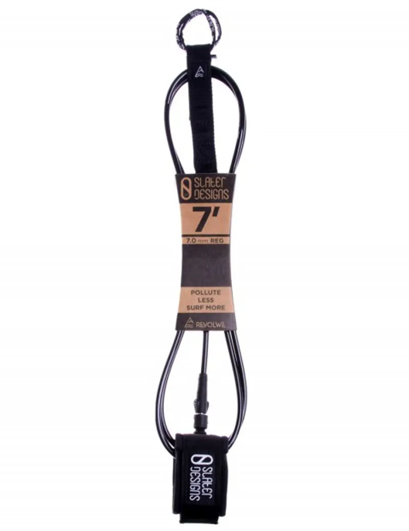 Slater Designs / 7ft Regular Leash / Black