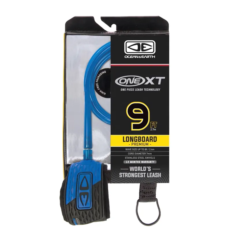 Ocean and Earth / 9ft Premium XT Leash / Blue