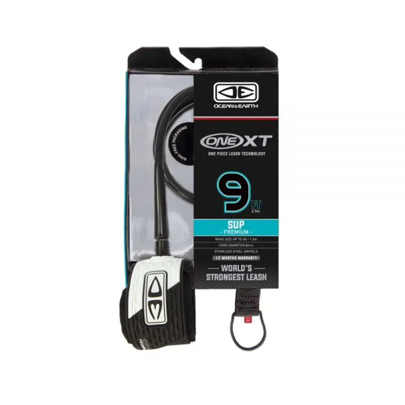 Ocean and Earth / 9ft S.U.P Leash / Black