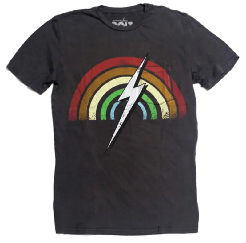 Lightning Bolt / Rainbow Pocket Tee