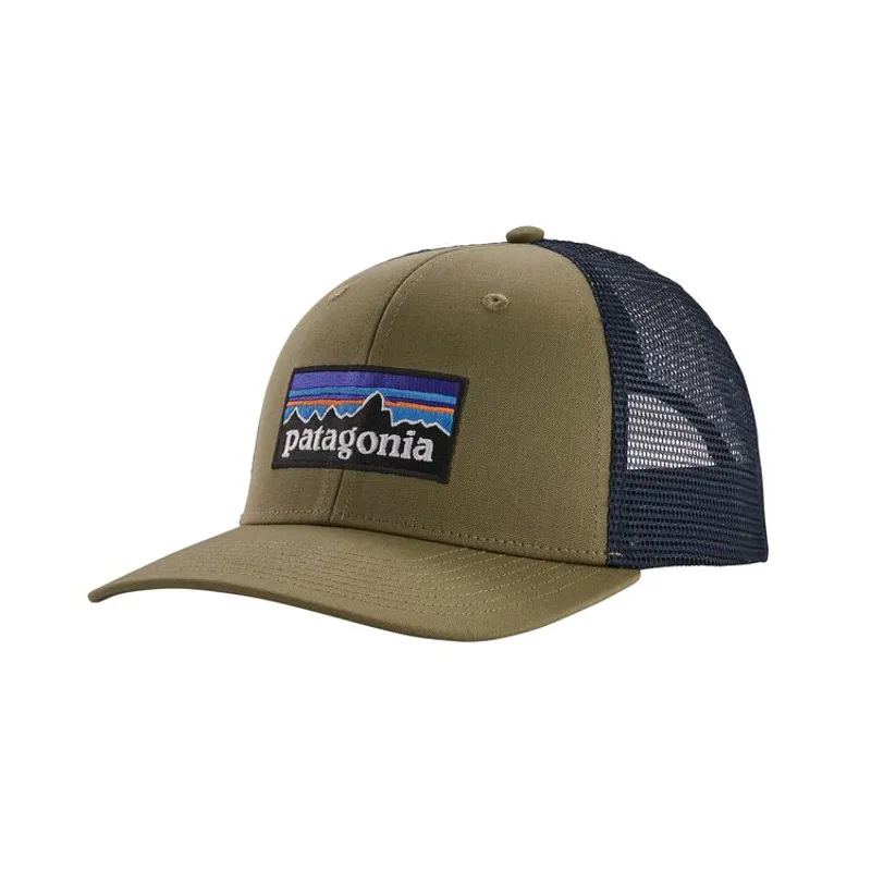 Patagonia / P-6 Logo Trucker Hat / Sage Khaki