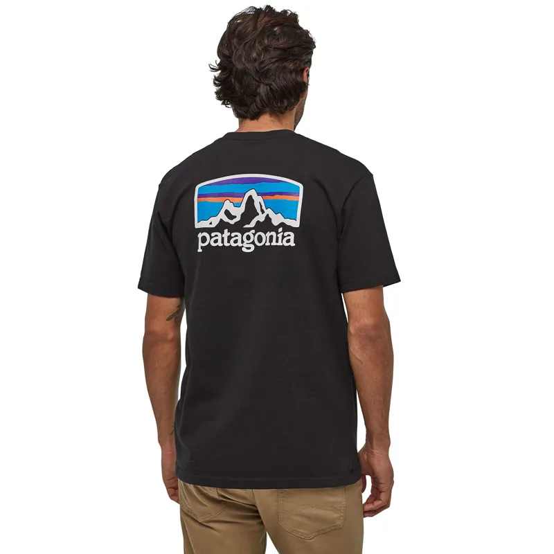 Patagonia / Ms Fitz Roy Horizons Responsibili-Tee / Black-1