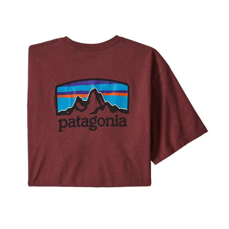 Patagonia / Ms Fitz Roy Horizons Responsibili-Tee / Oxide Red
