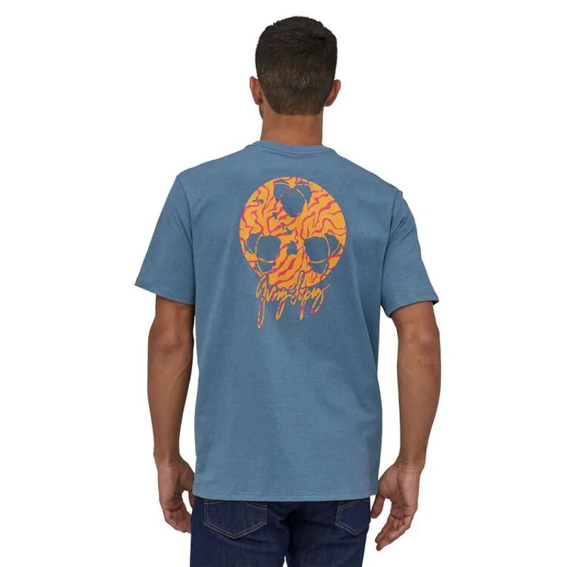 Patagonia / Ms Gerry Lopez Pocket Responsibili-Tee / Pigeon Blue-2