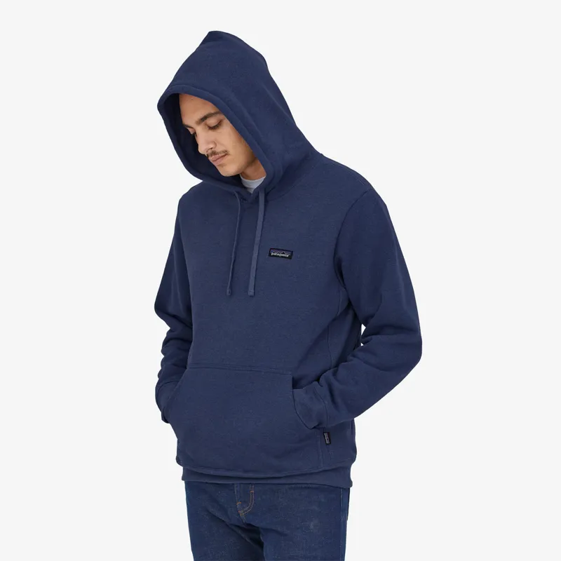 Patagonia P-6 Label Uprisal Mens Hoody in Current Blue-1