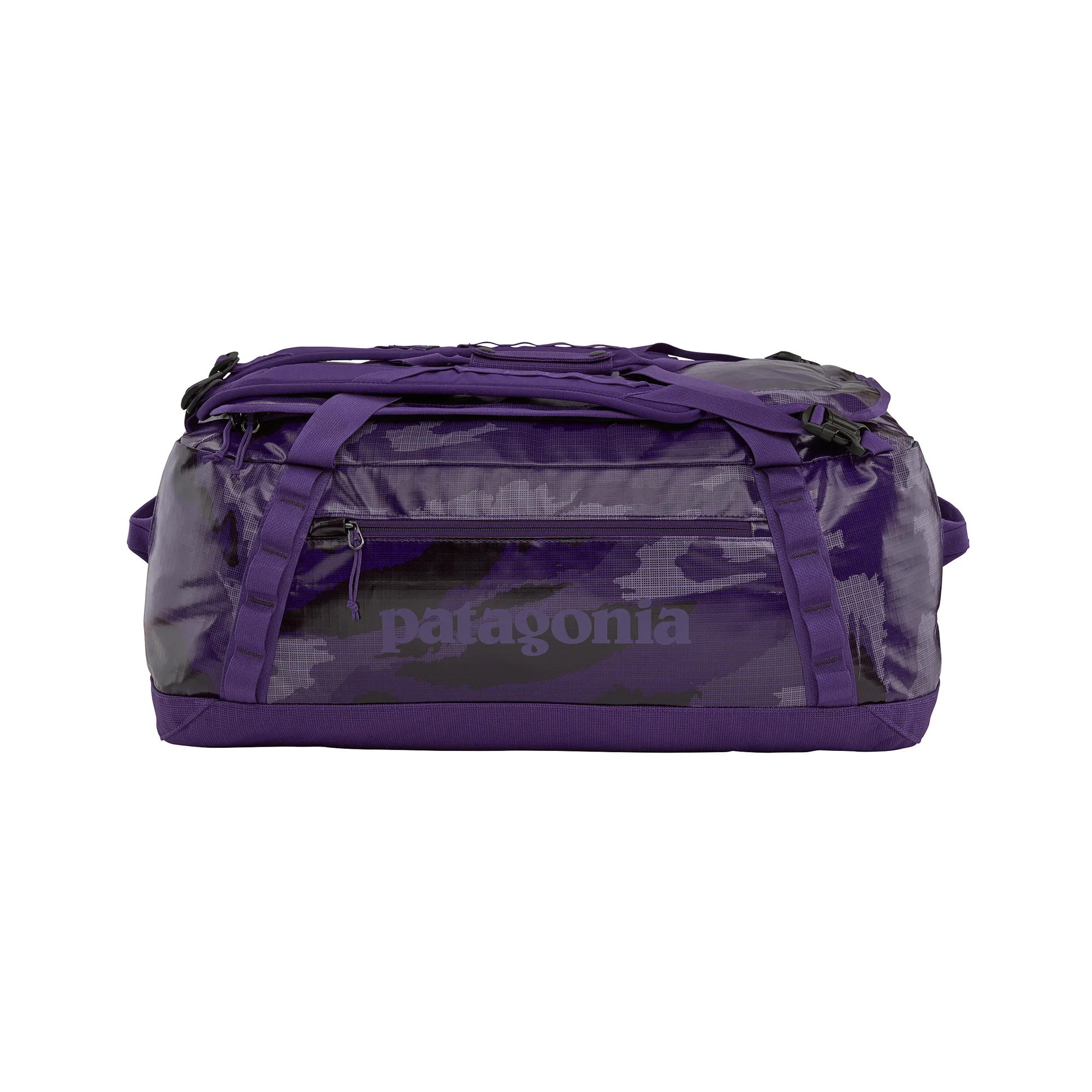 patagonia black hole duffel ikat purple 55L This duffel size meets most airline and train carry Patagonia Lightweight Black Hole Duffel