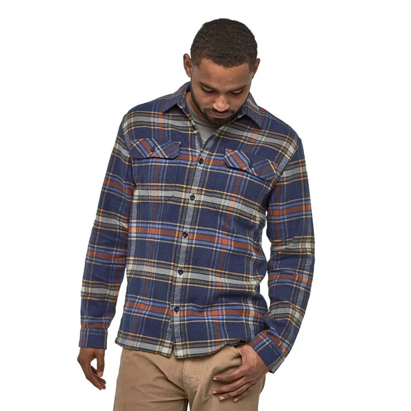 Patagonia / Fjord Flannel Shirt / Defender New Navy-2