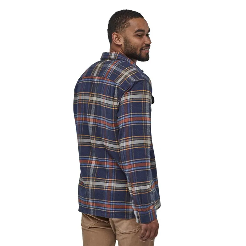 Patagonia / Fjord Flannel Shirt / Defender New Navy-1