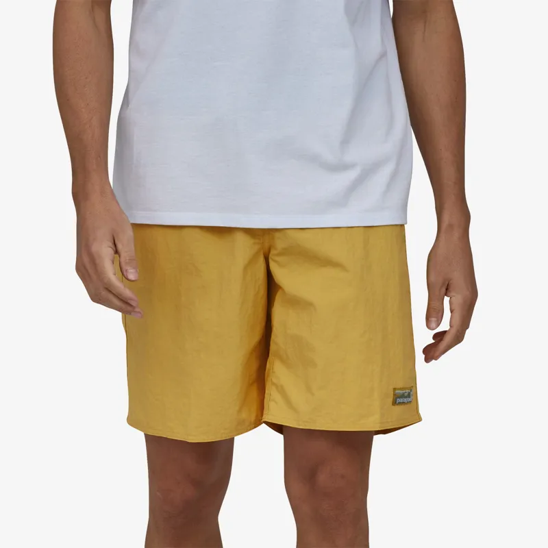 Patagonia Men's Wavefarer 19-inch Boardshorts in Surfboard Yellow-3