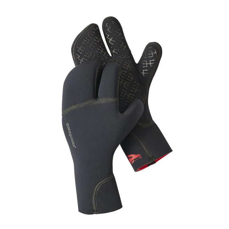 Patagonia / R4 3 finger Wetsuit Mitts / Black