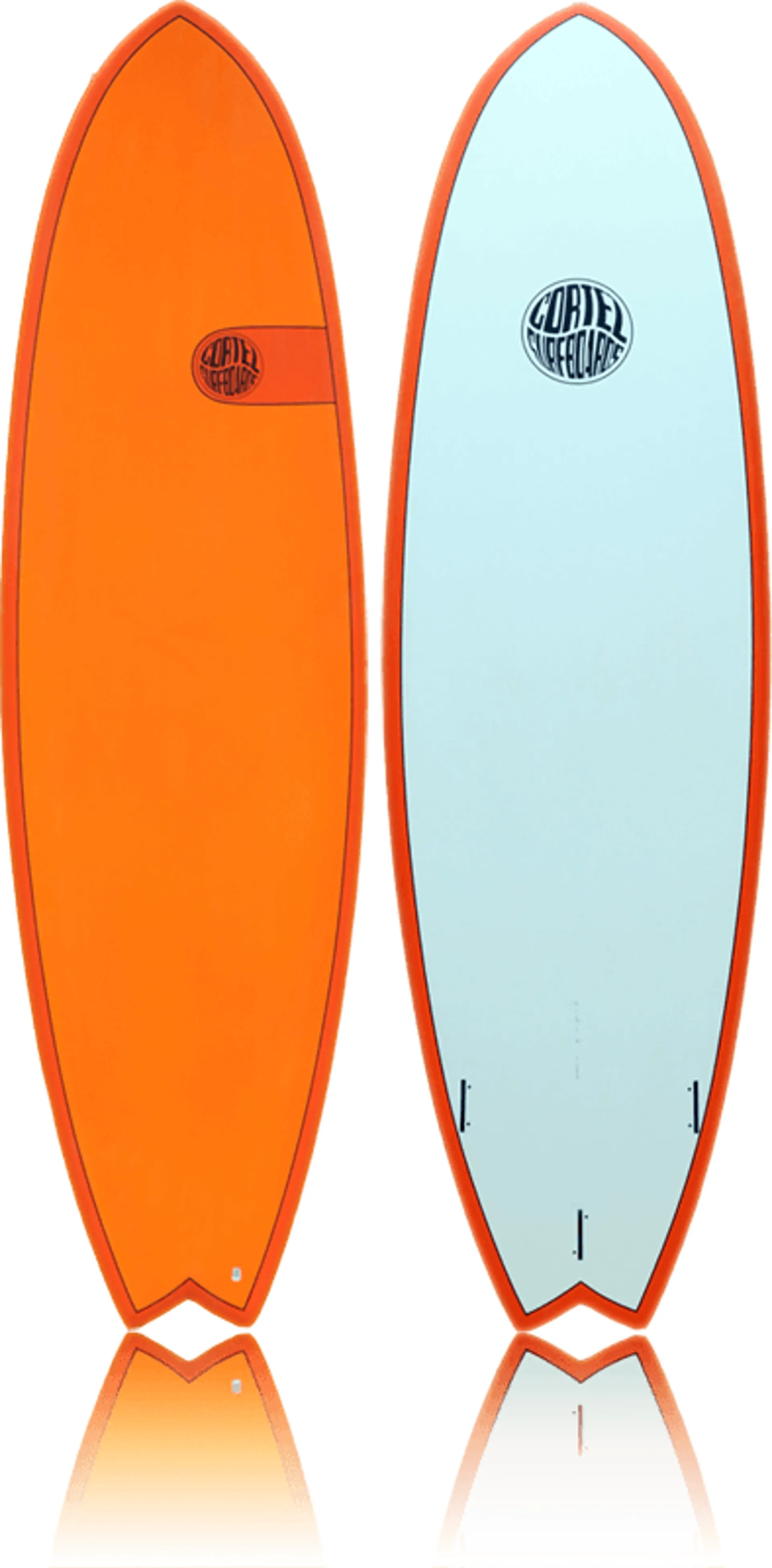 Cortez fish surfboard top