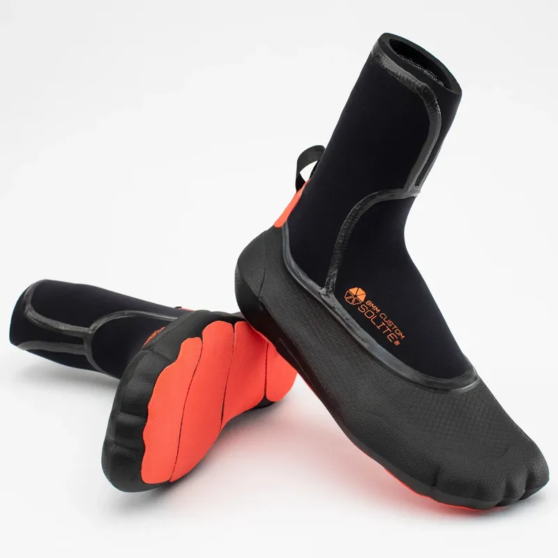 Solite / 8mm Custom Boots / Black-Red