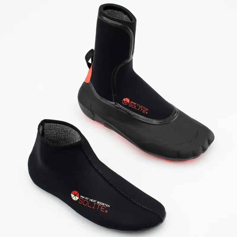 Solite / 8mm Custom Boots / Black-Red-2