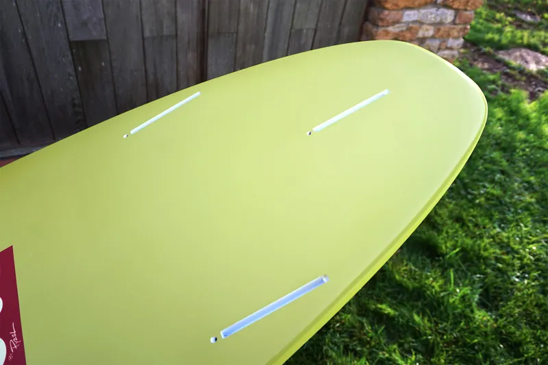 JJF by Pyzel The Log 8ft 00 Softtop Surfboard in Army Green-2