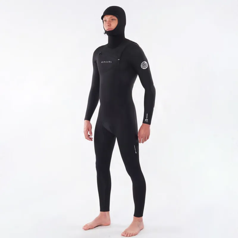 Rip Curl / Dawn Patrol / 5-4mm / Chest Zip / Hooded / Black