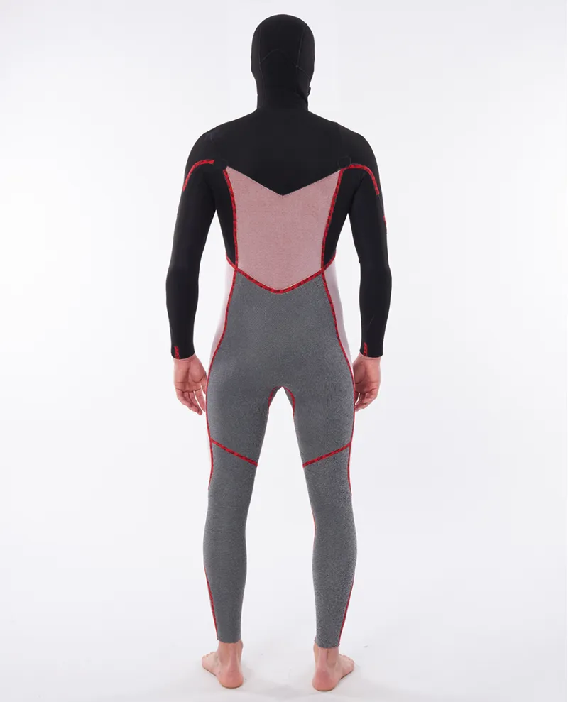 Rip Curl / Dawn Patrol / 5-4mm / Chest Zip / Hooded / Black-3