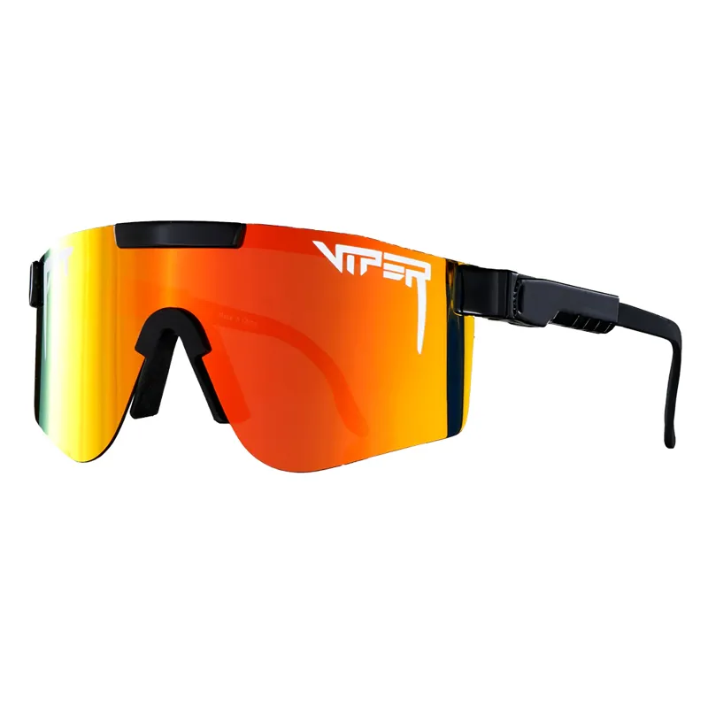 Pit Viper Mystery Polarized Double Wide Sunglasses in Rainbow