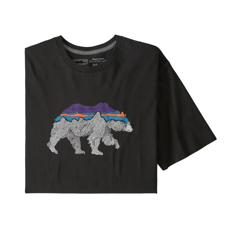 Patagonia t shirt bear clearance