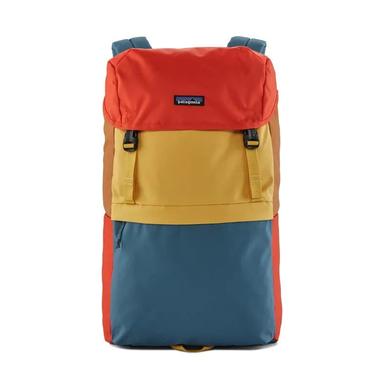 Patagonia Arbor Lid 28l Pack in Patchwork Surfboard Yellow