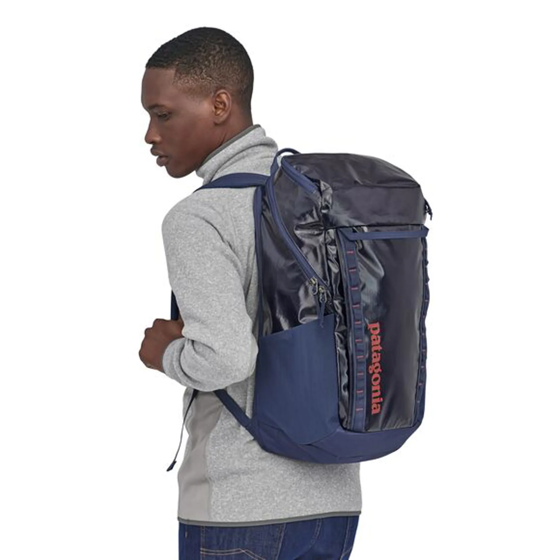 patagonia black hole 32l backpack - Endless Blue while the side stretch pockets are great for water bottles or snacks Patagonia 32L Black Hole Pack