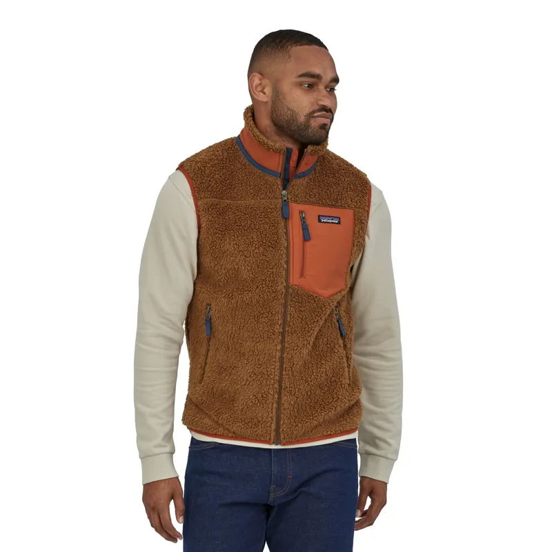 Patagonia Classic Retro-X Mens Vest in Bear Brown -1
