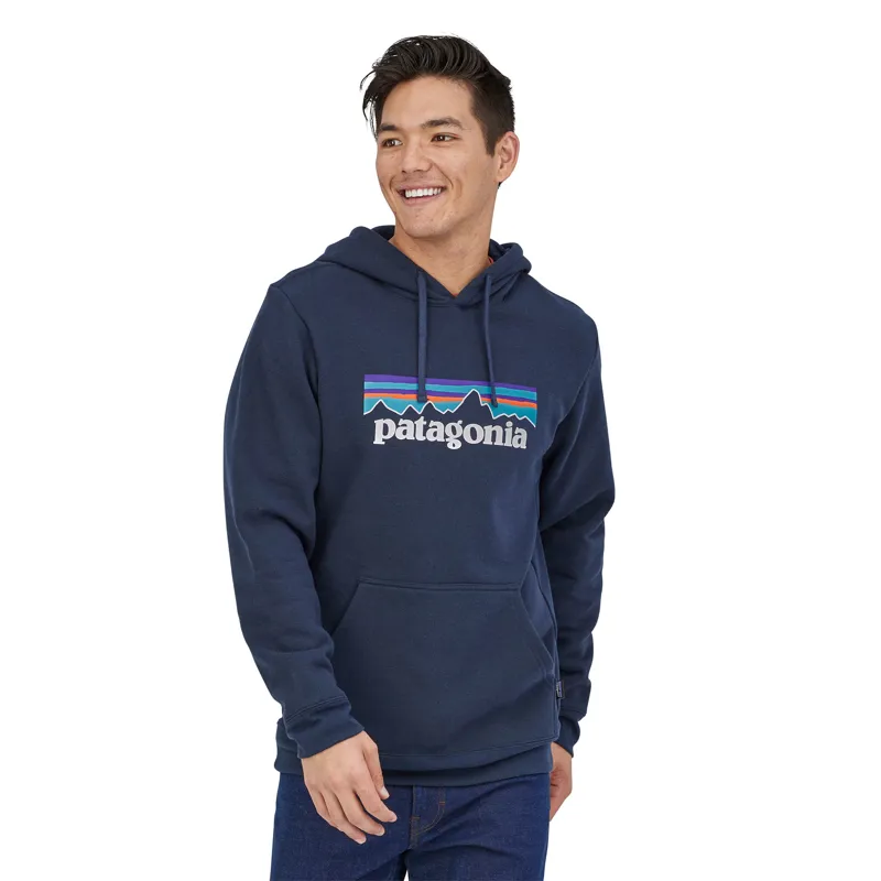 Patagonia P-6 Logo Uprisal Hoody in New Navy -1