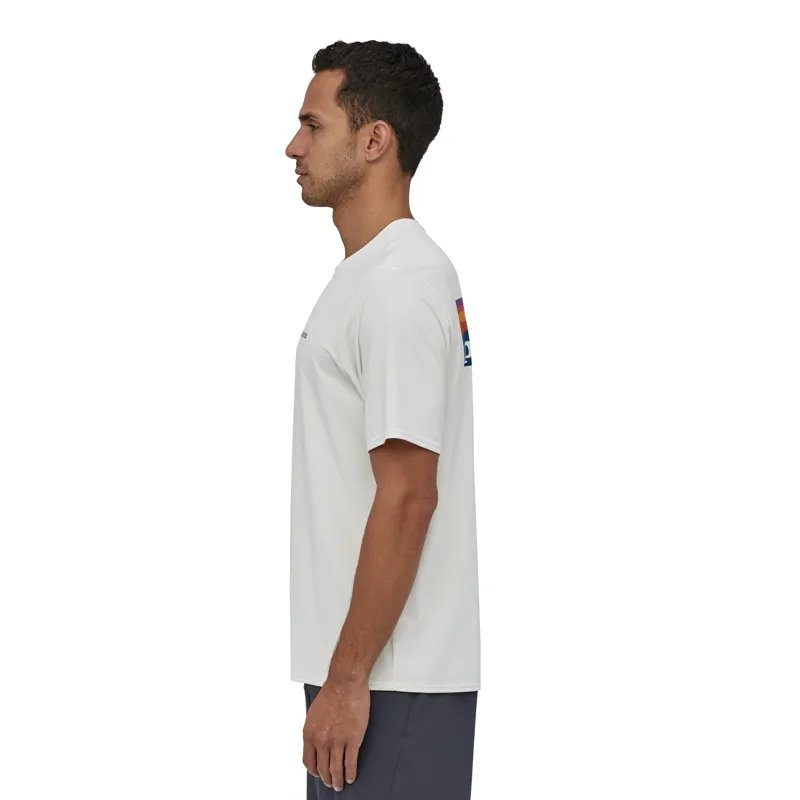 Patagonia Capilene Cool Daily Graphic T-Shirt in White-3