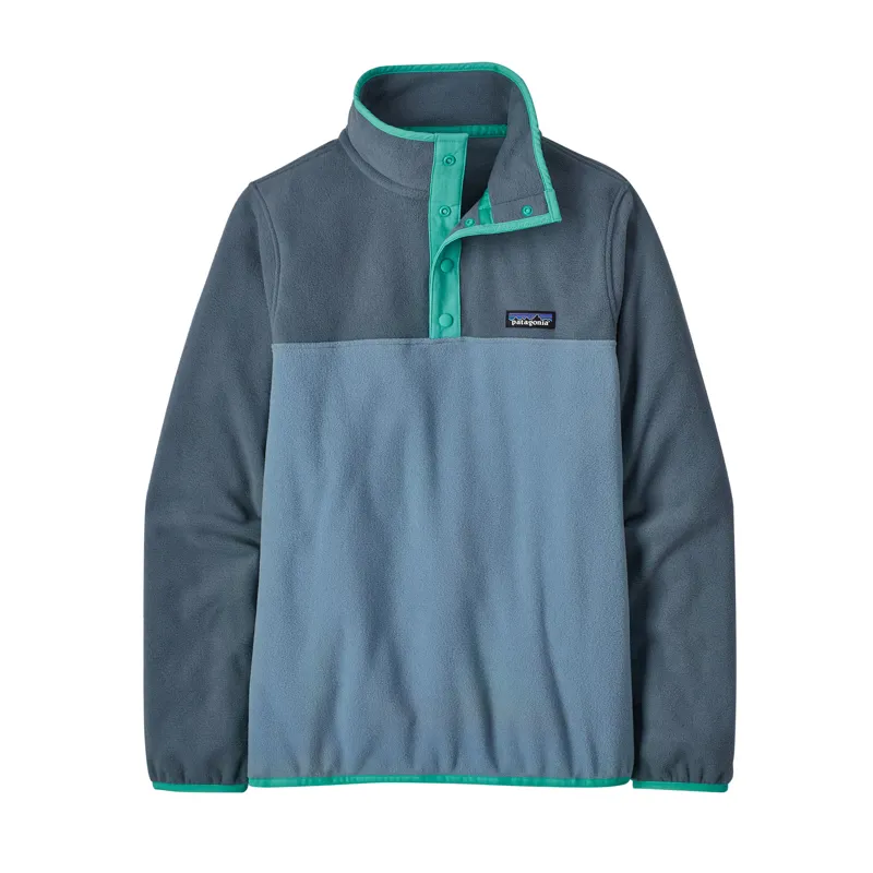 Patagonia Micro D Snap-T Pullover in Light Plume Grey