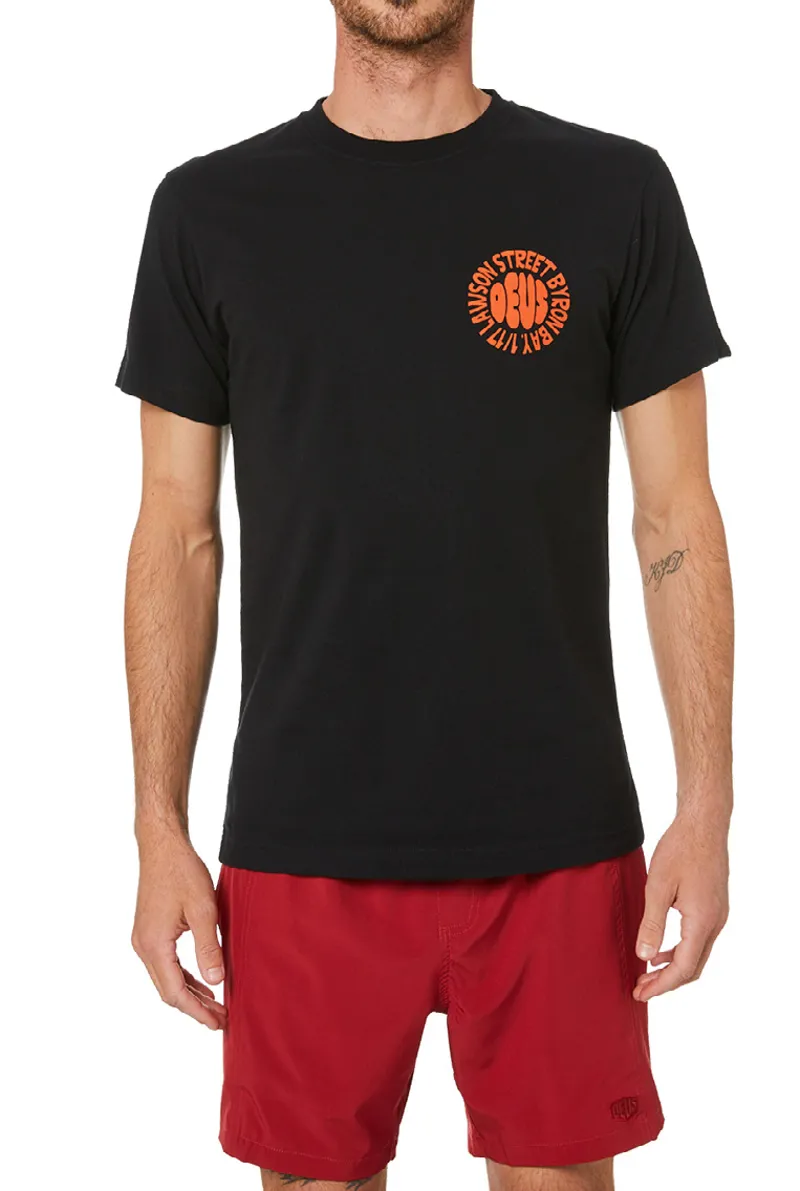 Deus Ex machina / Byron Surf Tee / Black