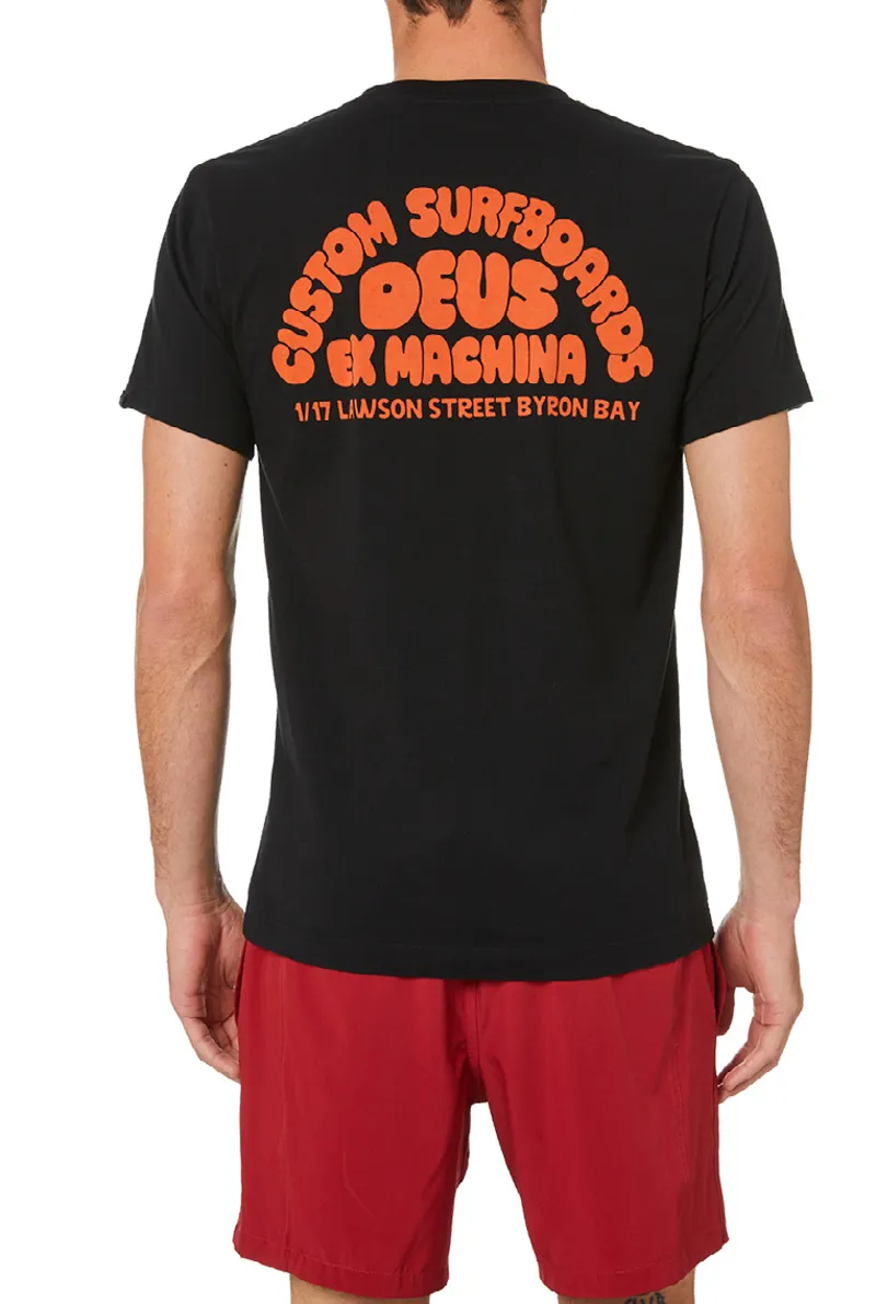 Deus Ex machina / Byron Surf Tee / Black-2