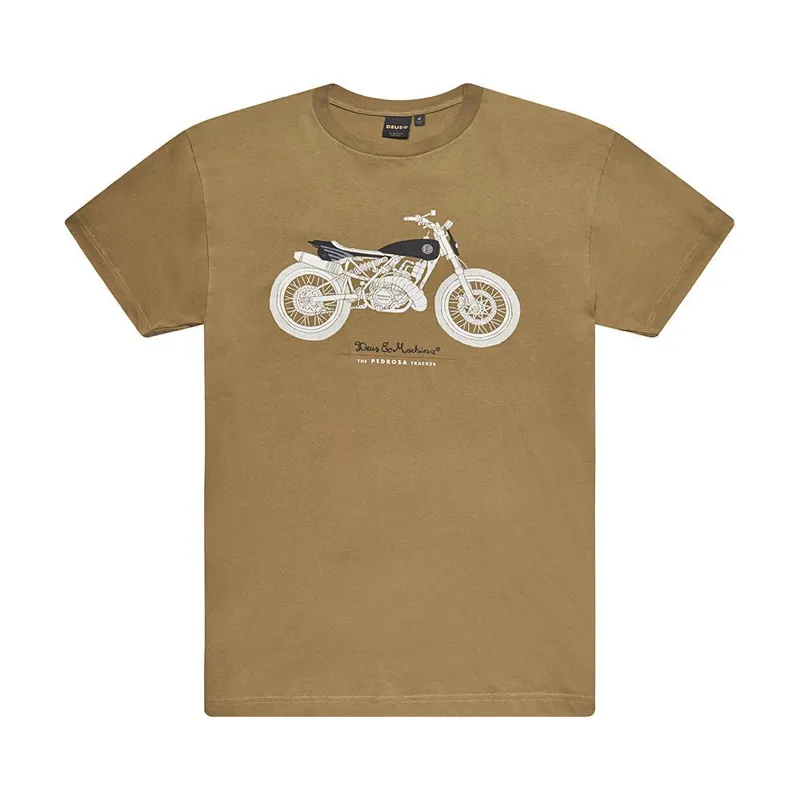 DEUS EX MACHINA / PEDROSA TRACKER TEE / TOBACCO