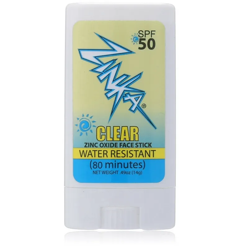 Zinka SPF 50 Sunscreen Stick in Clear