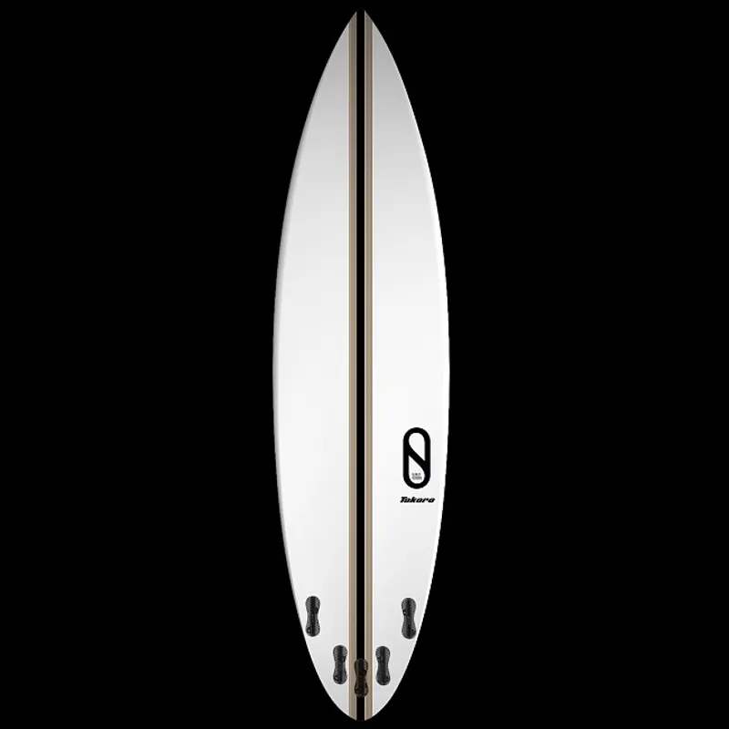 Slater Designs / 6ft 4 Houdini Rounded Pin FCS 2 / White-1