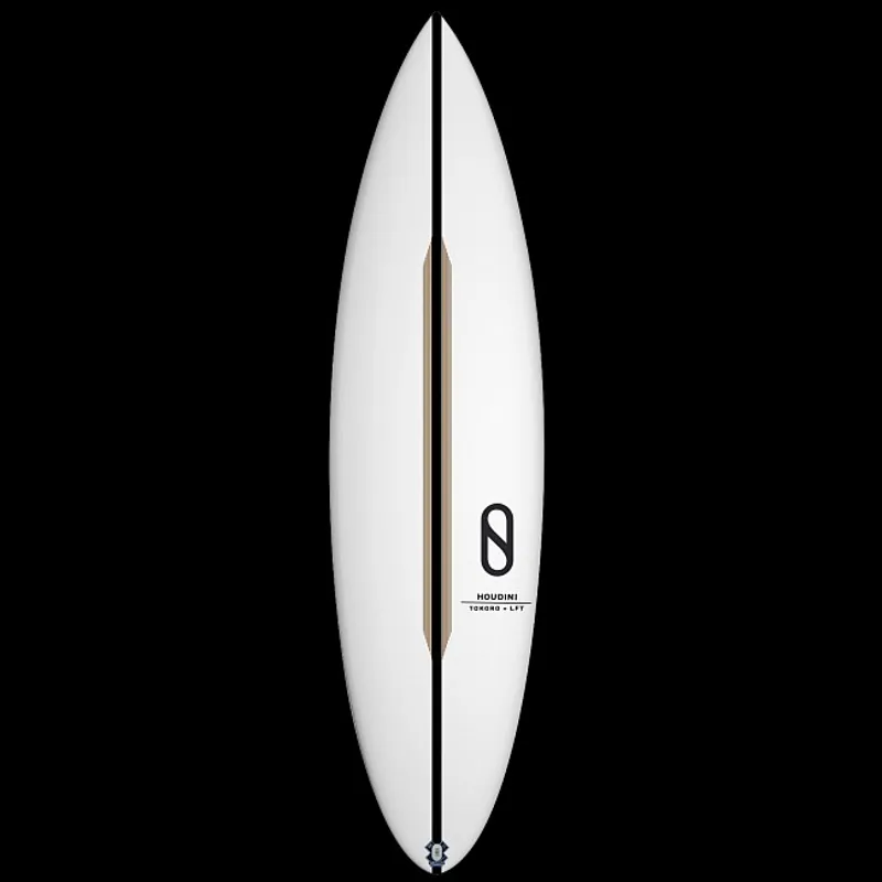 Slater Designs / 6ft 4 Houdini Rounded Pin FCS 2 / White