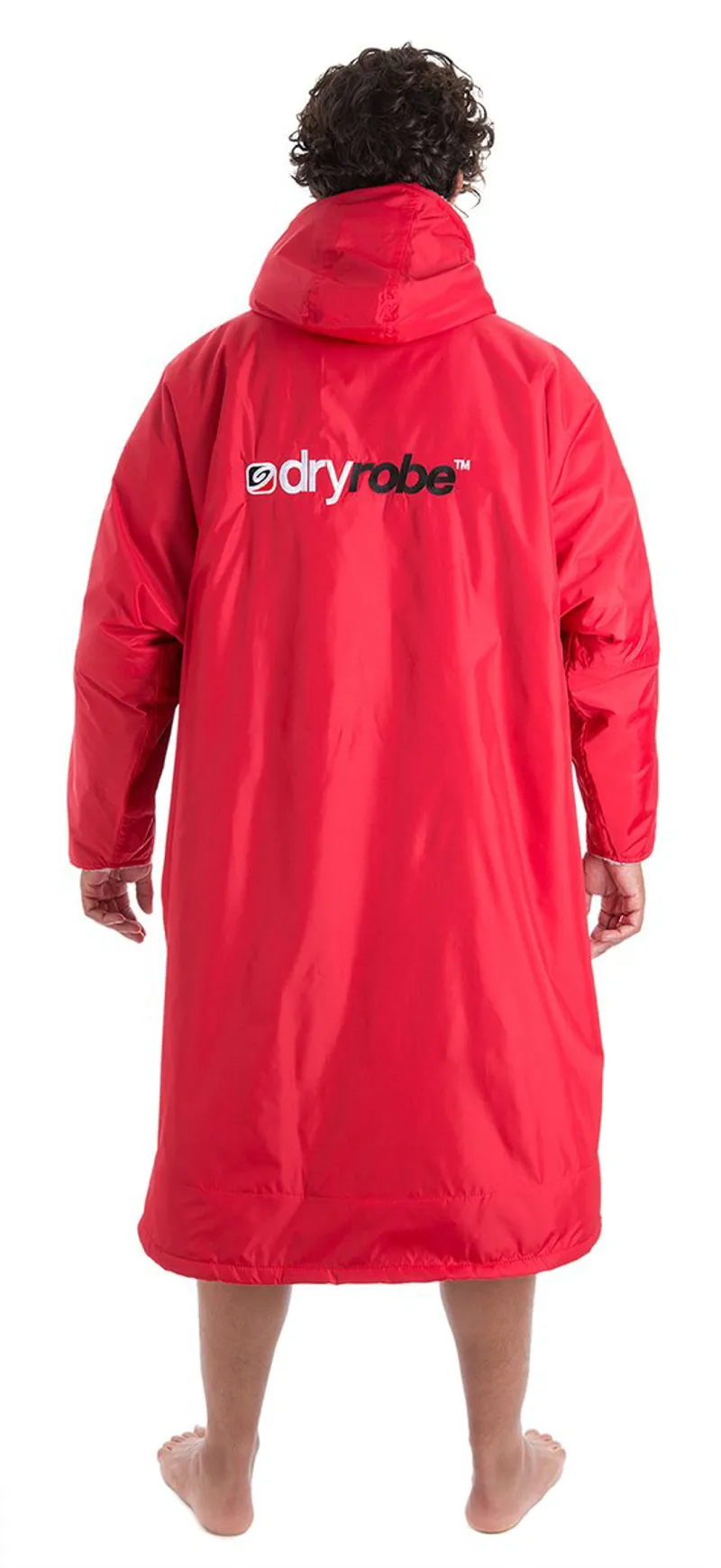 Dryrobe / Long Sleeve Dryrobe Red Grey / Large-1