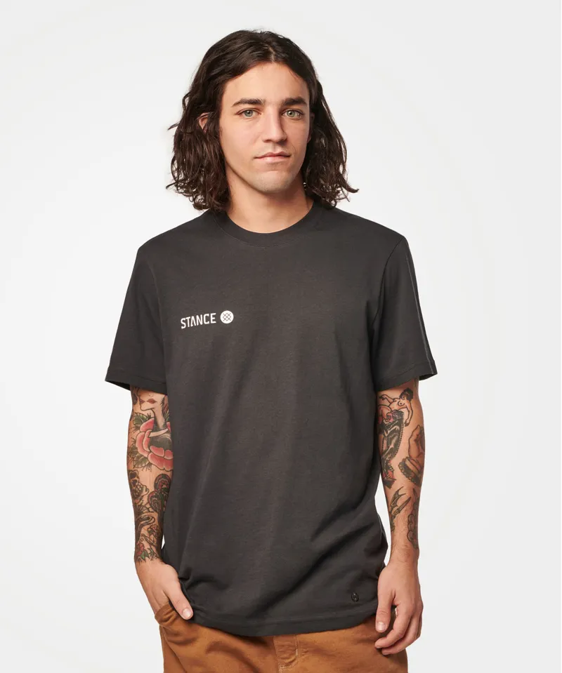 Stance / Eon Crew T / Black Fade