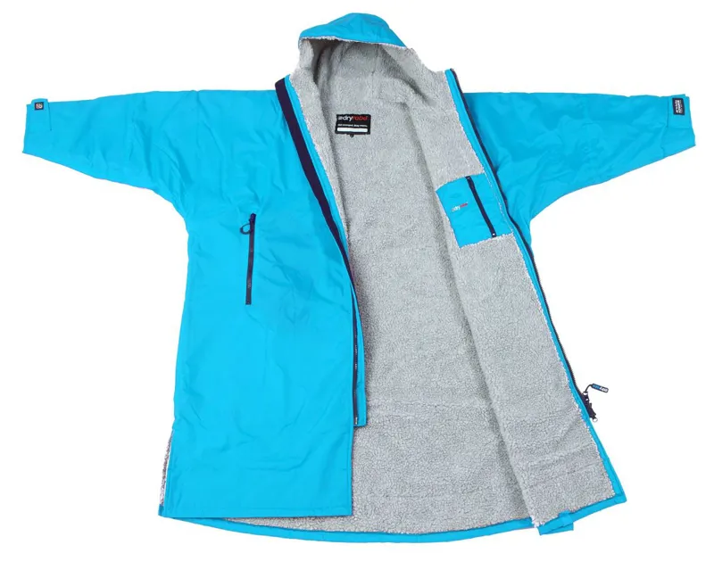 Dryrobe / Long Sleeve Dryrobe Sky Blue Grey / Medium-2