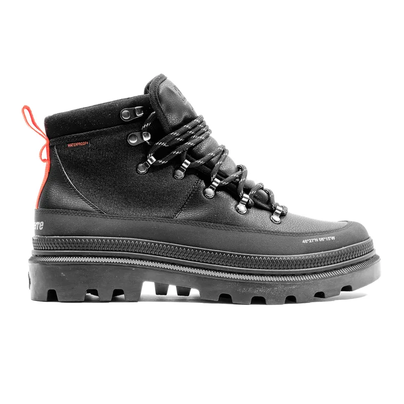 Palladium x Finisterre Pallatrooper Hiker WP Boot in Black-1