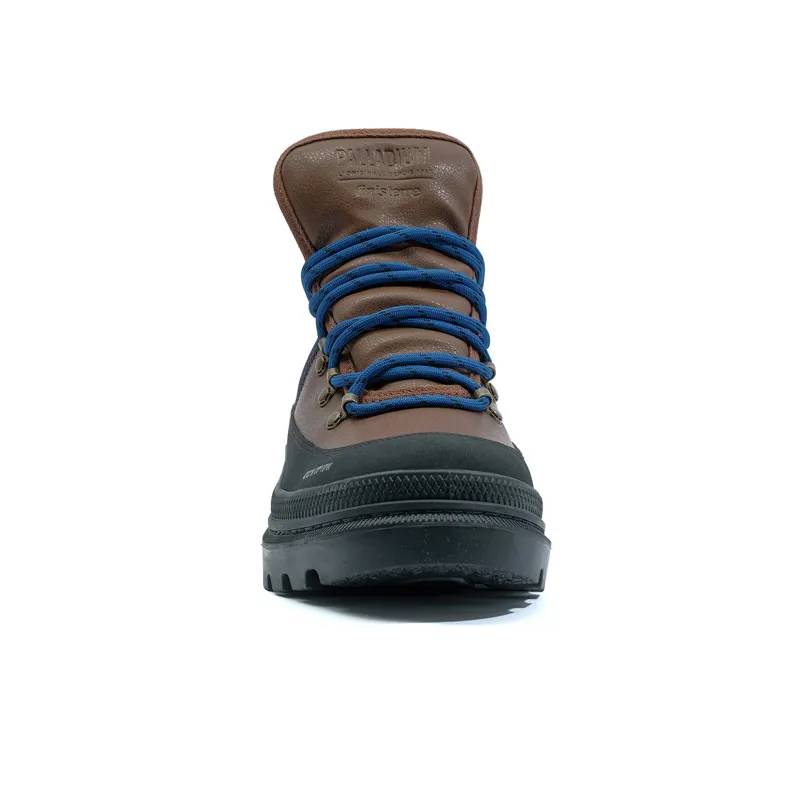 Palladium x Finisterre Pallatrooper Hiker WP Boot in Brown-3