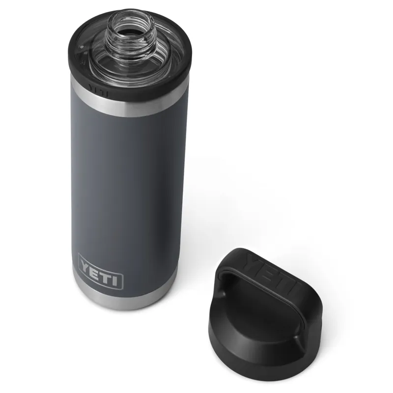 Yeti Rambler 18oz Chug Bottle in Charcoal-1