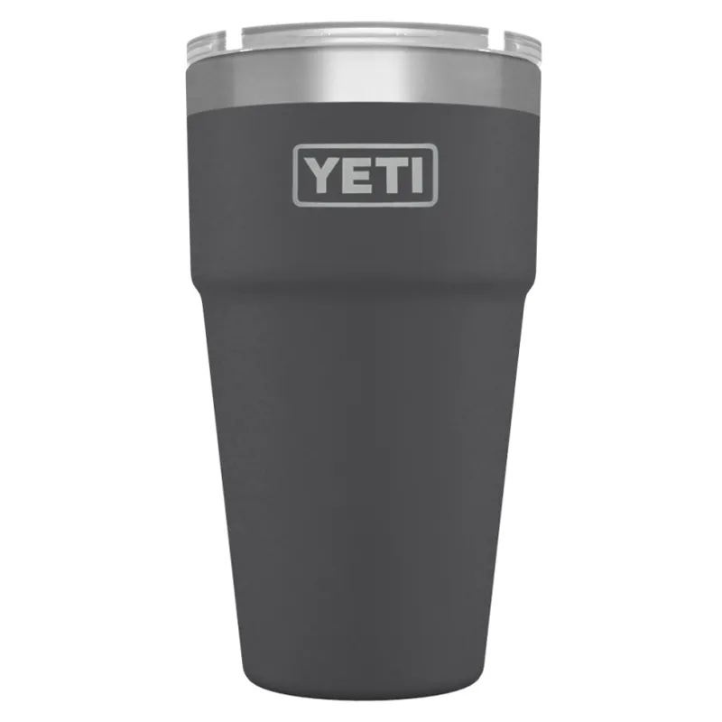 Yeti Rambler 16 oz Stackable Pint with Magslider Lid Charcoal